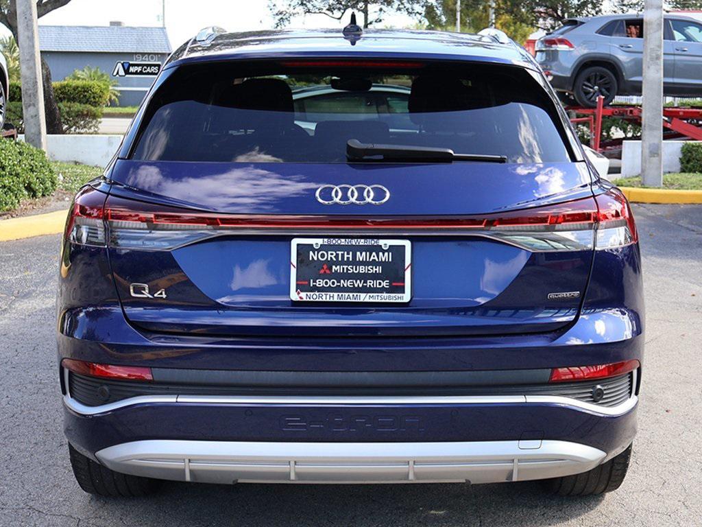 used 2023 Audi Q4 e-tron car, priced at $24,290