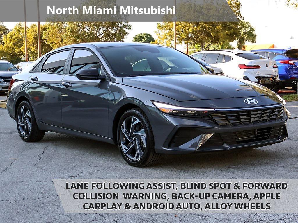 used 2025 Hyundai Elantra car, priced at $18,490