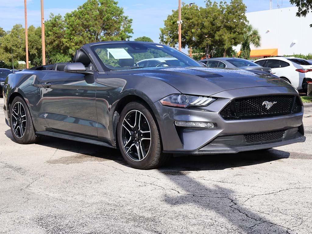 used 2022 Ford Mustang car, priced at $17,990