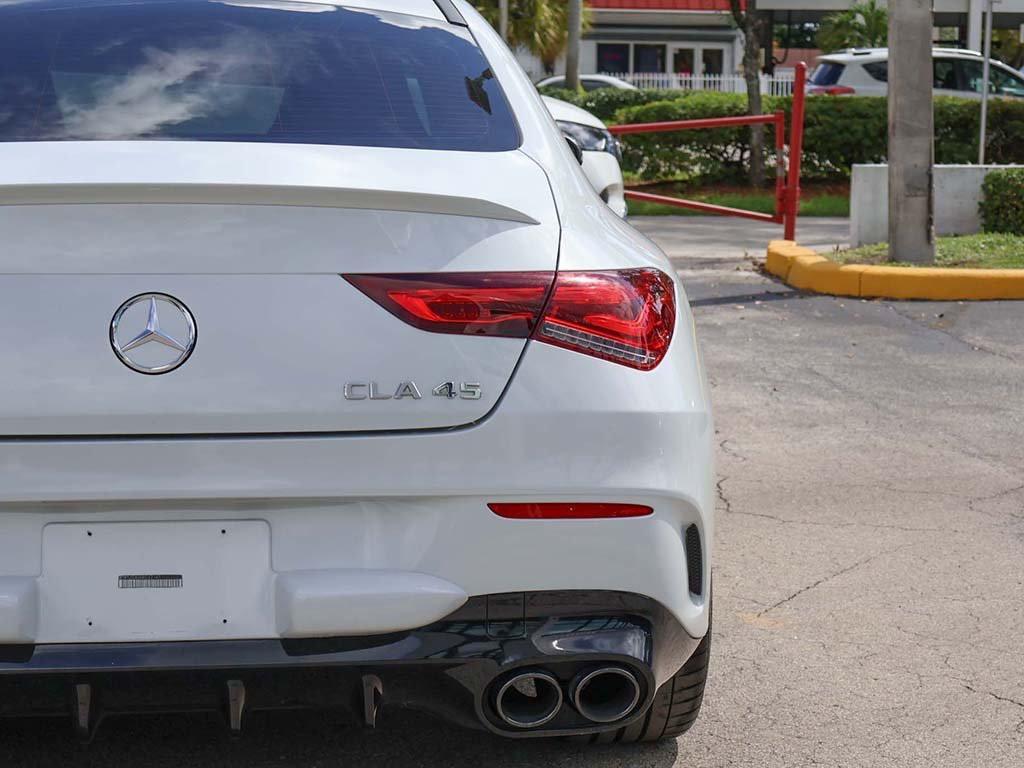 used 2022 Mercedes-Benz AMG CLA 45 car, priced at $39,890