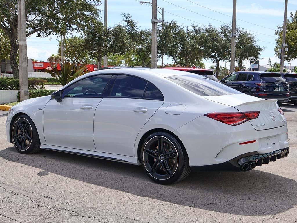 used 2022 Mercedes-Benz AMG CLA 45 car, priced at $39,890