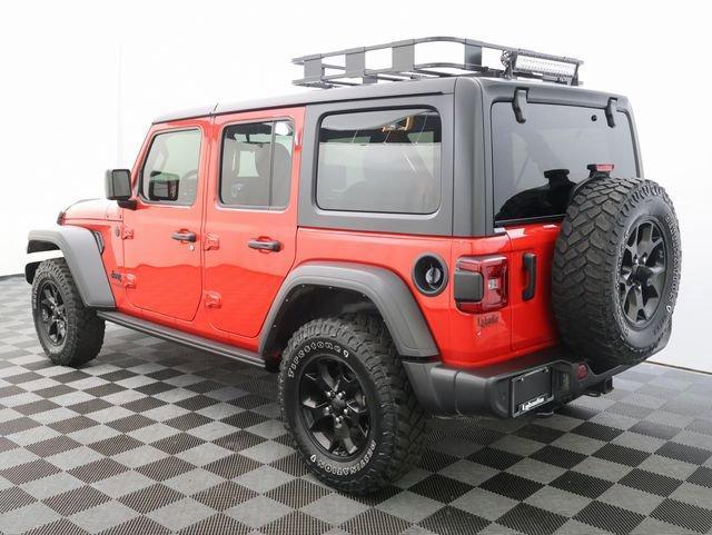 used 2021 Jeep Wrangler Unlimited car, priced at $28,822