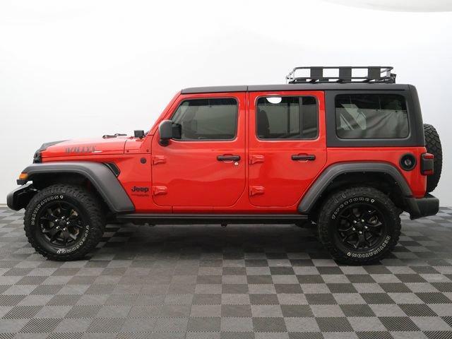 used 2021 Jeep Wrangler Unlimited car, priced at $28,822