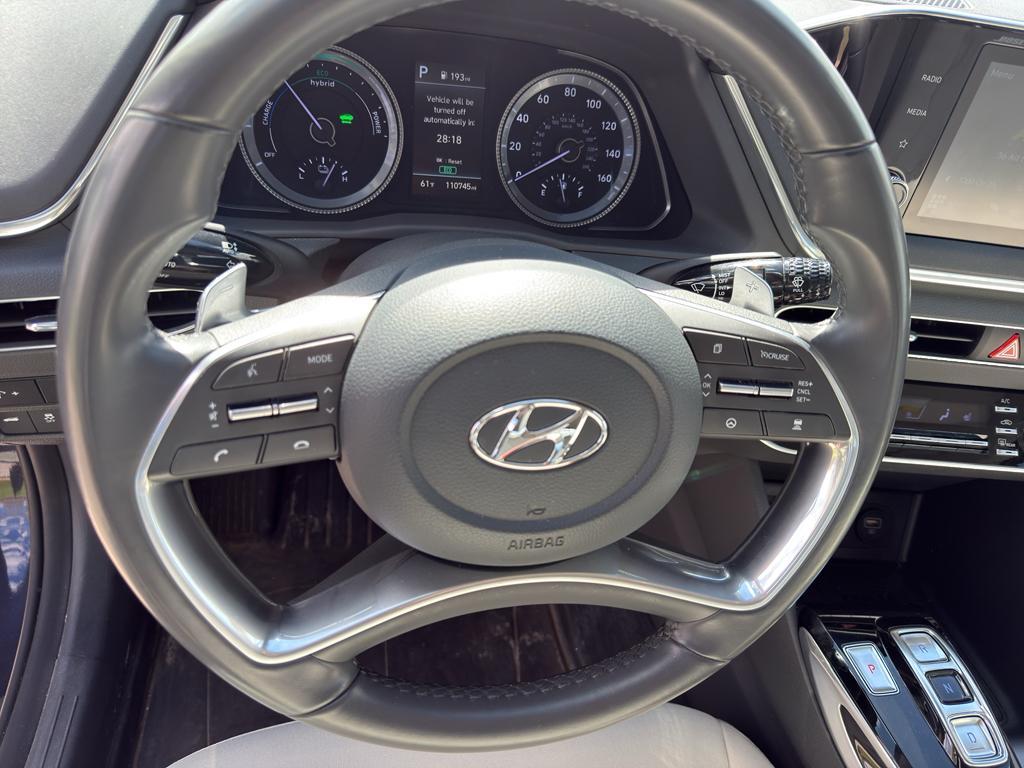 used 2021 Hyundai Sonata Hybrid car, priced at $14,995