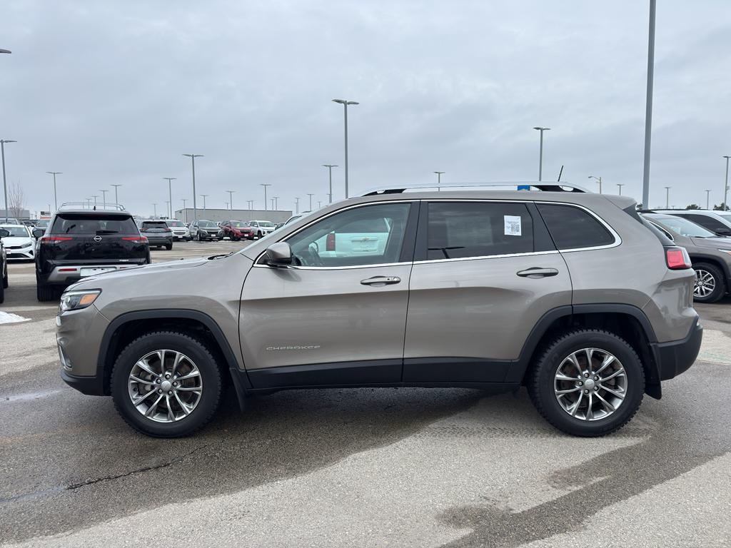 used 2021 Jeep Cherokee car, priced at $17,695
