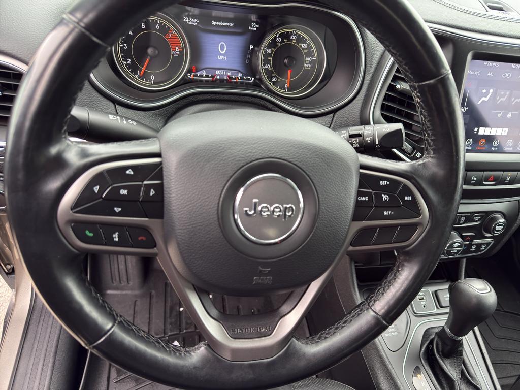 used 2021 Jeep Cherokee car, priced at $17,695