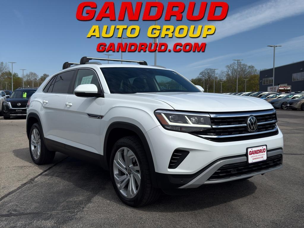 used 2021 Volkswagen Atlas Cross Sport car, priced at $16,486