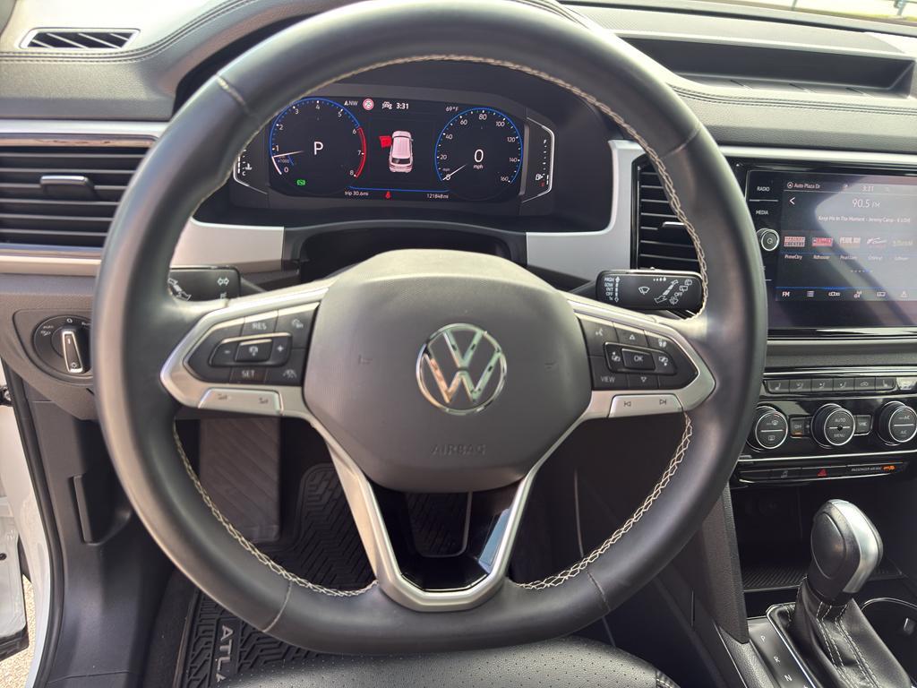 used 2021 Volkswagen Atlas Cross Sport car, priced at $16,486