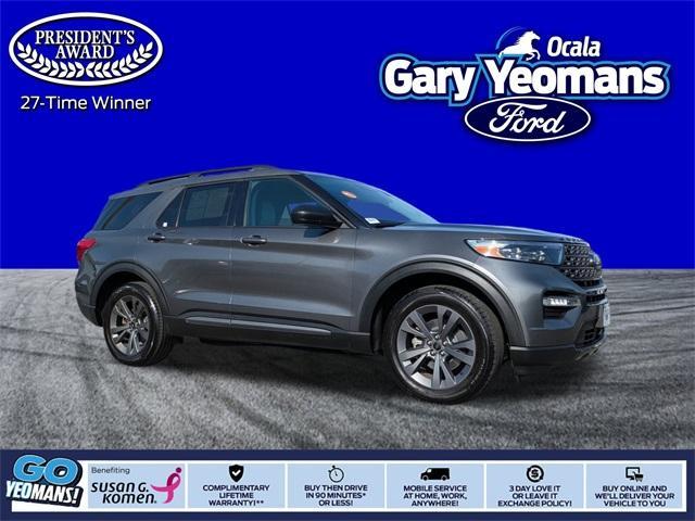 used 2021 Ford Explorer car, priced at $27,805