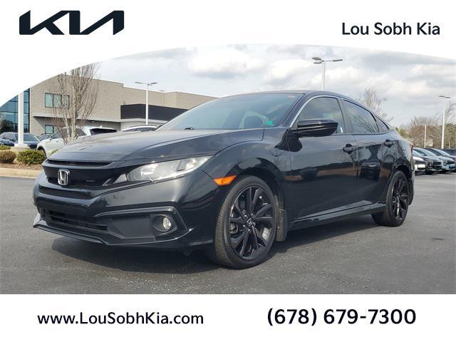 used 2020 Honda Civic car, priced at $18,988