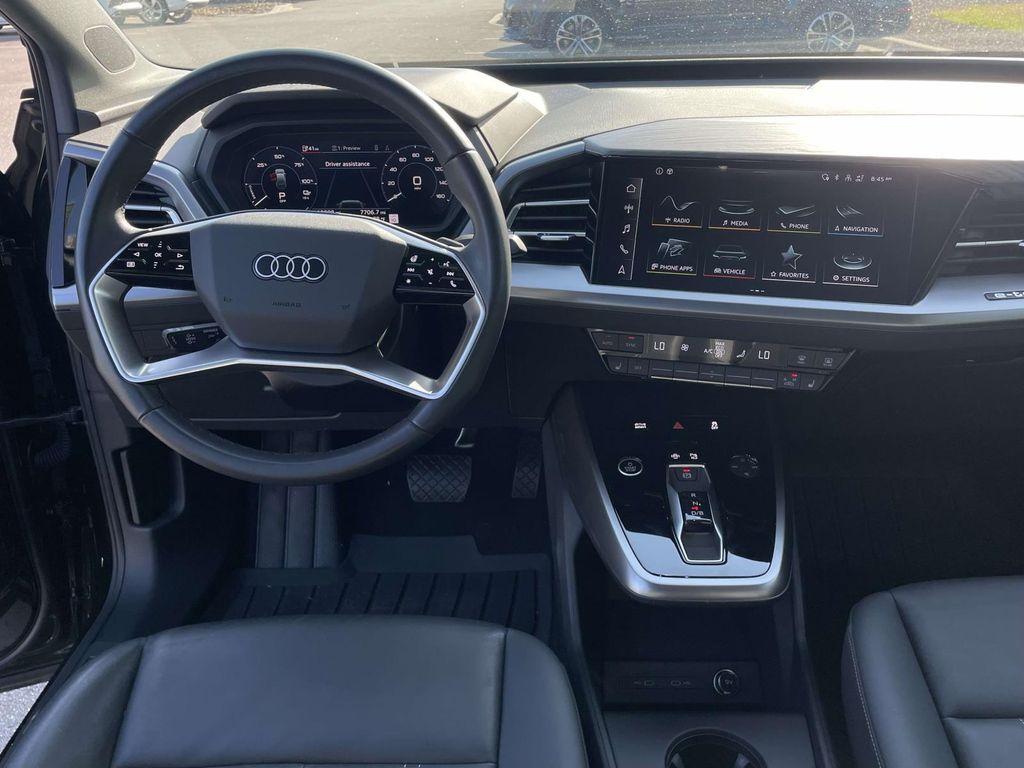 used 2024 Audi Q4 e-tron car, priced at $35,995