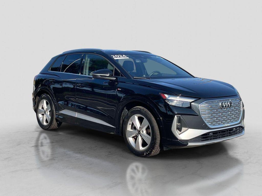 used 2024 Audi Q4 e-tron car, priced at $35,995