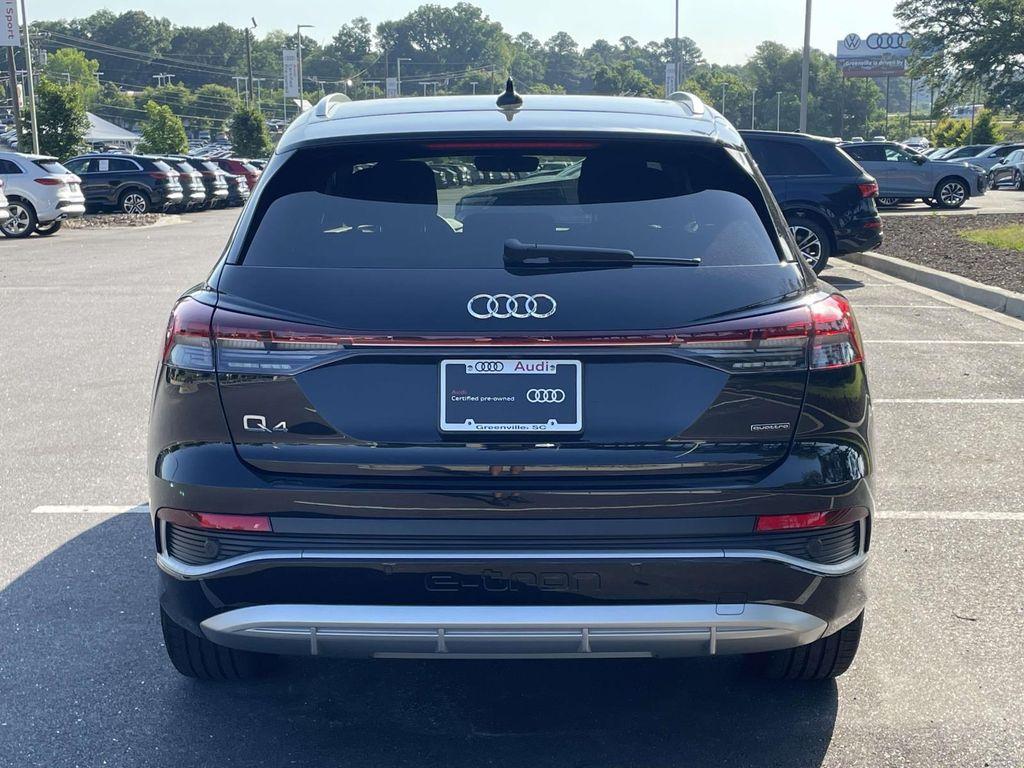 used 2024 Audi Q4 e-tron car, priced at $35,995