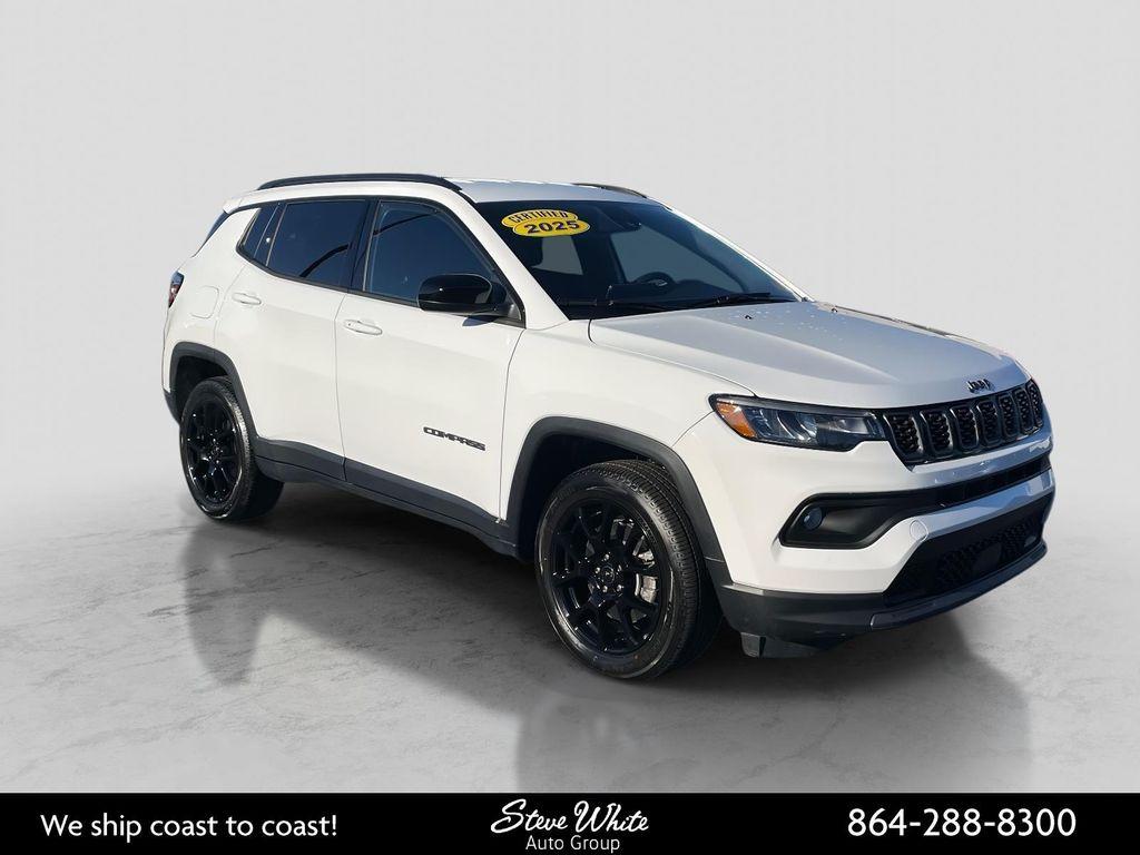 used 2025 Jeep Compass car, priced at $25,999