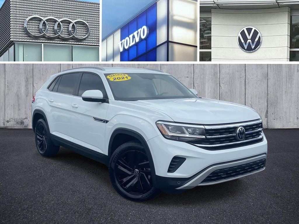 used 2021 Volkswagen Atlas Cross Sport car, priced at $20,499