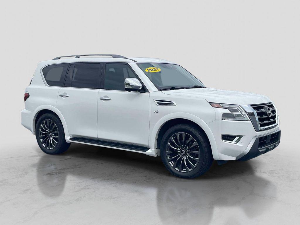 used 2021 Nissan Armada car, priced at $30,999
