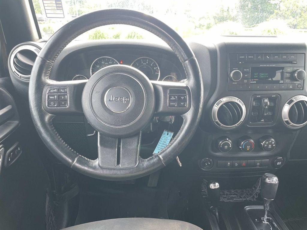 used 2015 Jeep Wrangler Unlimited car, priced at $17,499