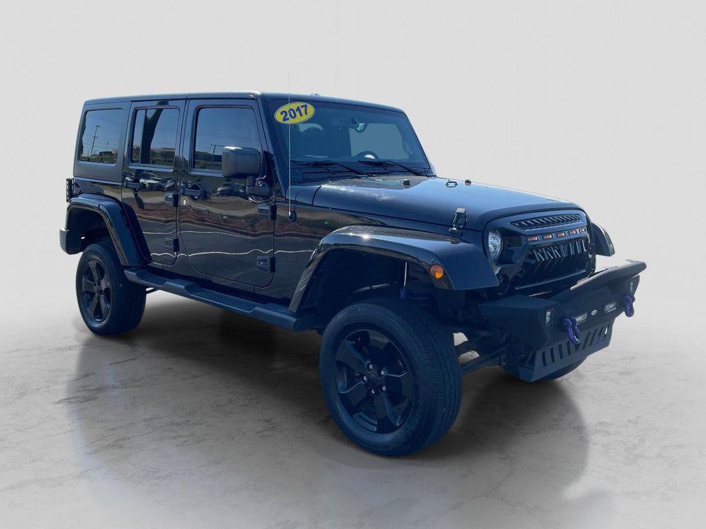 used 2017 Jeep Wrangler Unlimited car, priced at $22,999