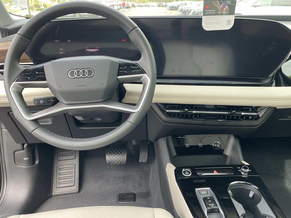 new 2025 Audi Q6 e-tron car, priced at $59,718