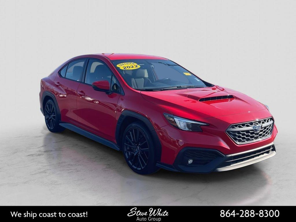 used 2022 Subaru WRX car, priced at $29,499