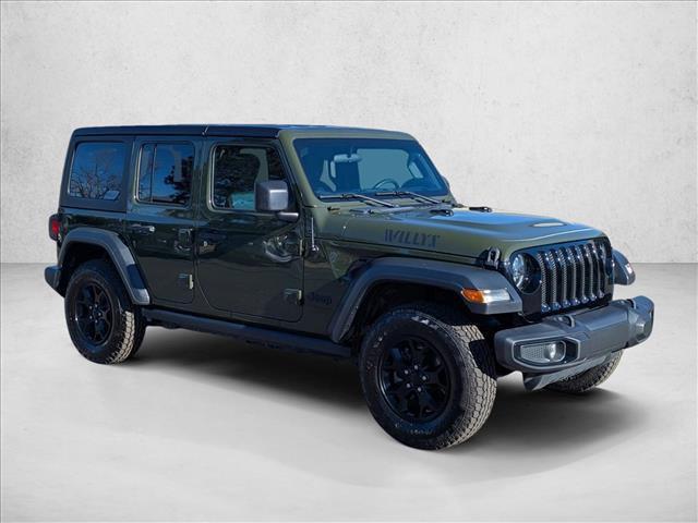 used 2023 Jeep Wrangler car, priced at $27,498