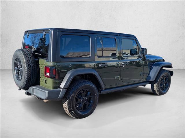 used 2023 Jeep Wrangler car, priced at $27,498