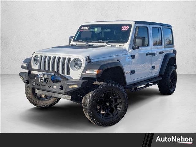 used 2020 Jeep Wrangler Unlimited car, priced at $23,771