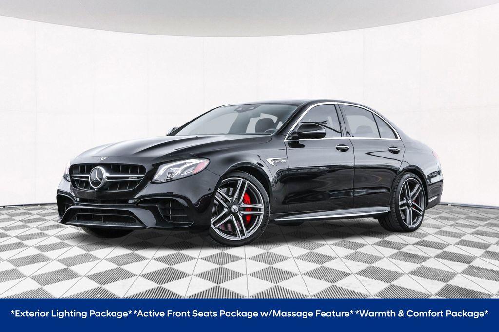 used 2019 Mercedes-Benz AMG E 63 car, priced at $73,890