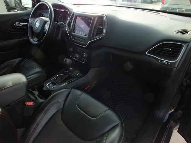 used 2021 Jeep Cherokee car, priced at $19,681