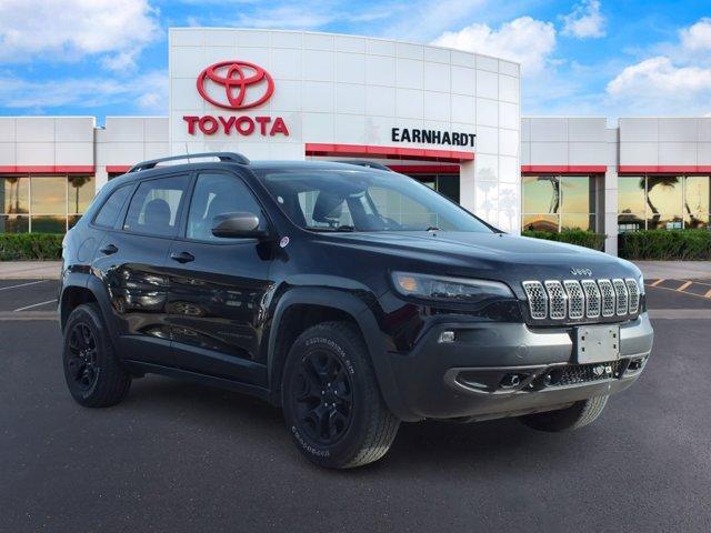 used 2021 Jeep Cherokee car, priced at $19,681