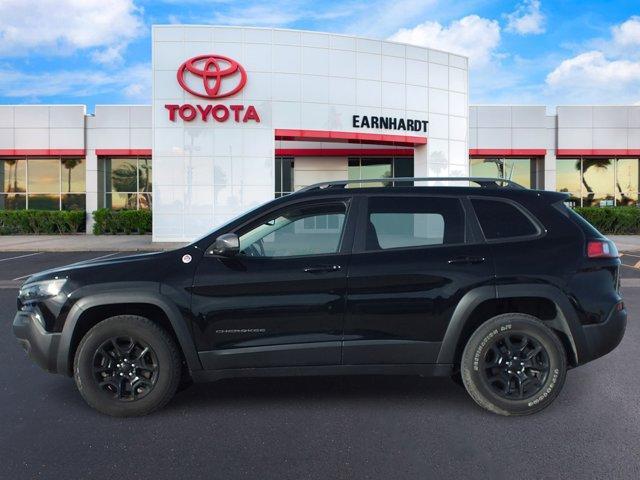 used 2021 Jeep Cherokee car, priced at $19,681