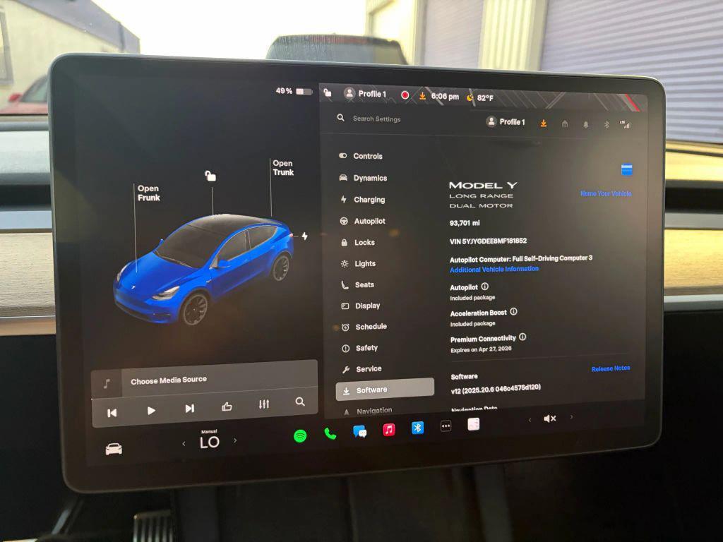used 2021 Tesla Model Y car, priced at $21,155
