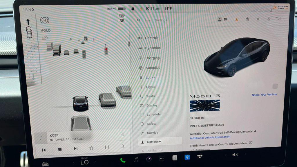 used 2024 Tesla Model 3 car, priced at $39,986