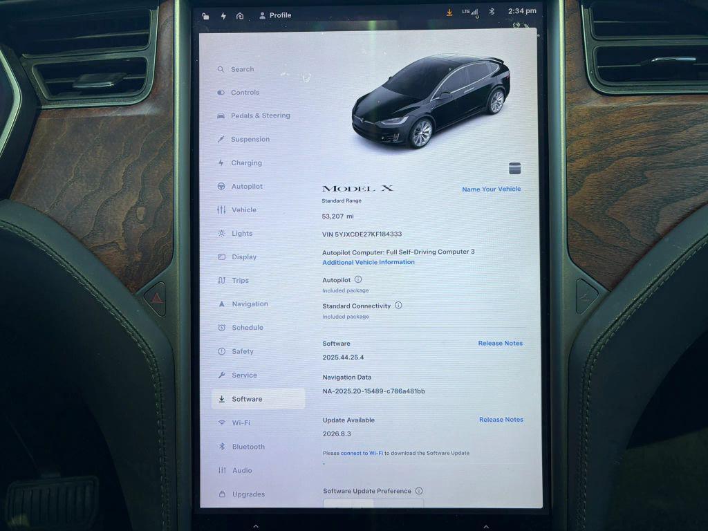 used 2019 Tesla Model X car, priced at $28,579
