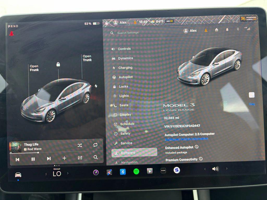 used 2018 Tesla Model 3 car, priced at $19,812