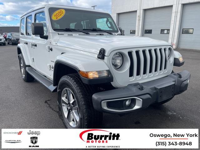 used 2020 Jeep Wrangler Unlimited car, priced at $26,499