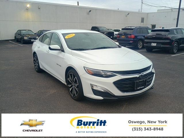 used 2021 Chevrolet Malibu car, priced at $14,785