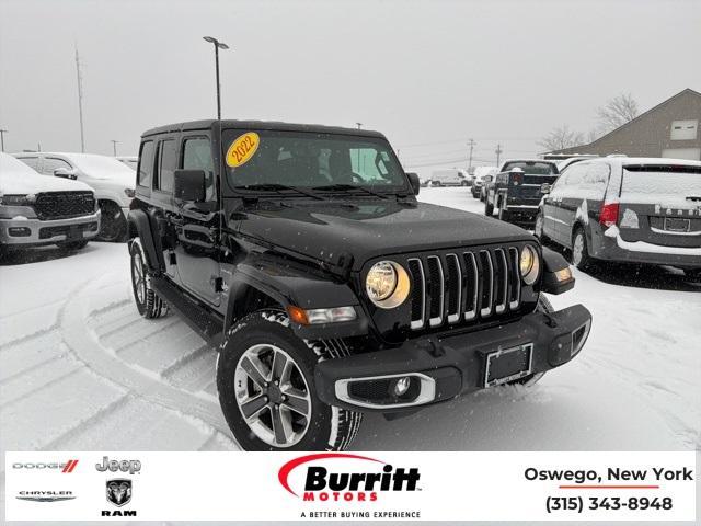 used 2022 Jeep Wrangler Unlimited car, priced at $34,999