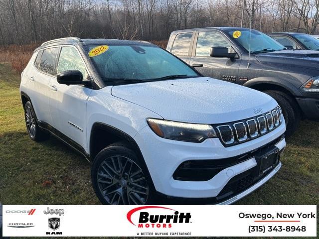 used 2022 Jeep Compass car, priced at $22,499