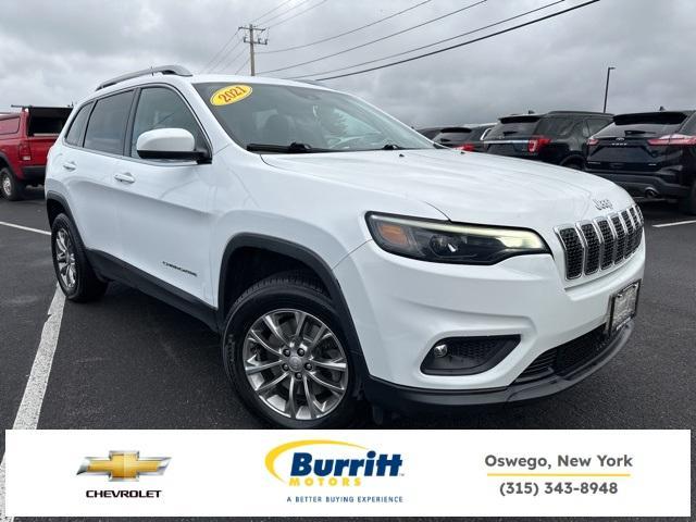used 2021 Jeep Cherokee car, priced at $16,385