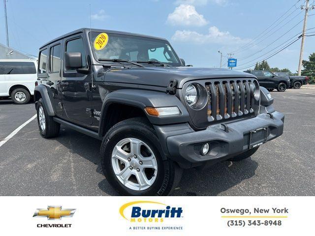 used 2020 Jeep Wrangler Unlimited car, priced at $20,585