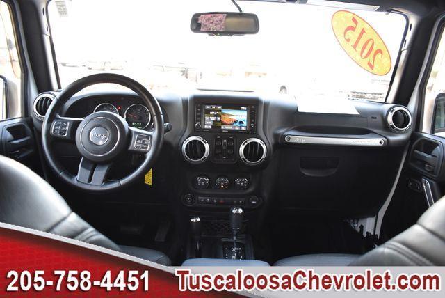 used 2015 Jeep Wrangler Unlimited car, priced at $19,805