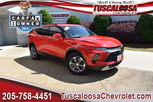 used 2024 Chevrolet Blazer car, priced at $29,114
