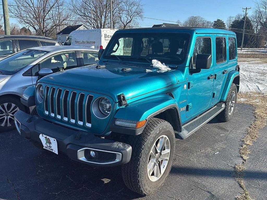 used 2020 Jeep Wrangler Unlimited car, priced at $25,500