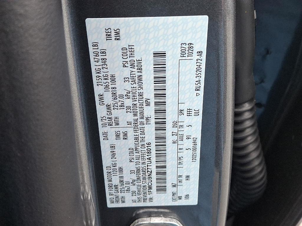 new 2026 Ford Escape car, priced at $33,130