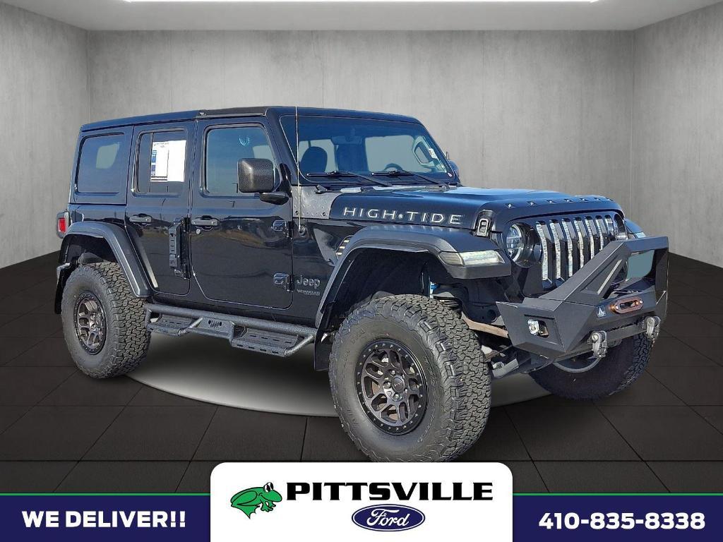 used 2022 Jeep Wrangler Unlimited car, priced at $36,500