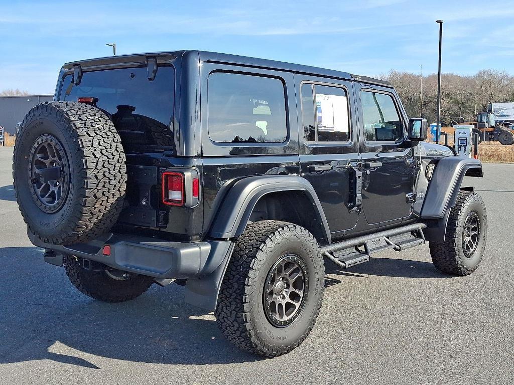 used 2022 Jeep Wrangler Unlimited car, priced at $36,500