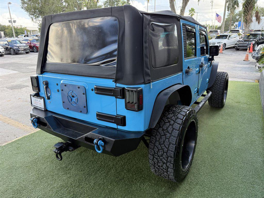 used 2017 Jeep Wrangler Unlimited car, priced at $17,995