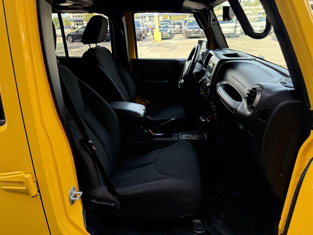 used 2015 Jeep Wrangler Unlimited car, priced at $15,995