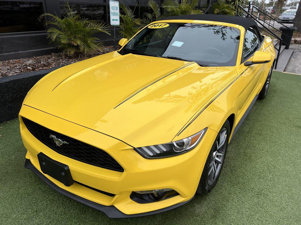 used 2017 Ford Mustang car, priced at $17,995